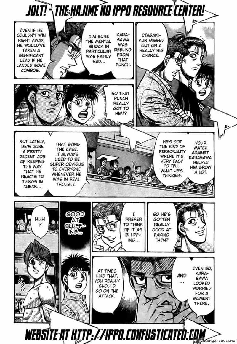 Hajime no Ippo: Fighting Spirit, Chapter 902 image 10